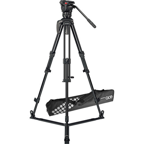 Trípode Sachtler 1002M Mark II Cabezal ACE M Video