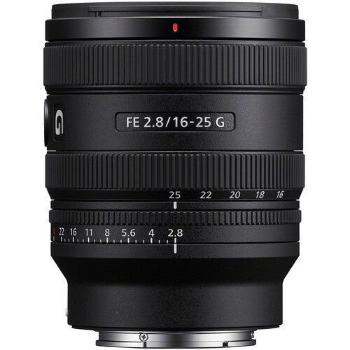 Lente Sony FE 16-25 mm f/2,8 G ZA