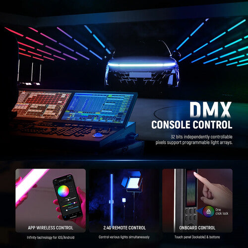 Tubo de luz LED Neewer TL120C RGB