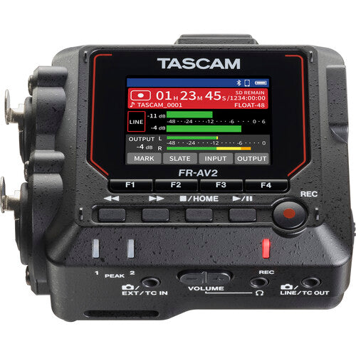 Tascam FR-AV2 | Grabadora de Campo 32-bit Float con Código de Tiempo