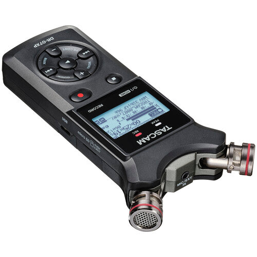 Grabadora digital de audio estéreo, portátil e interfaz de audio USB Tascam DR-07X