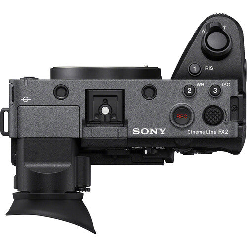 Sony FX2 Cinema Line | Full-Frame 33MP, IA, S-Log3 y Visor OLED | Solo Cuerpo