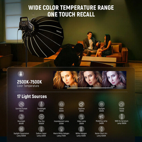 Luz LED Neewer FS300C RGB