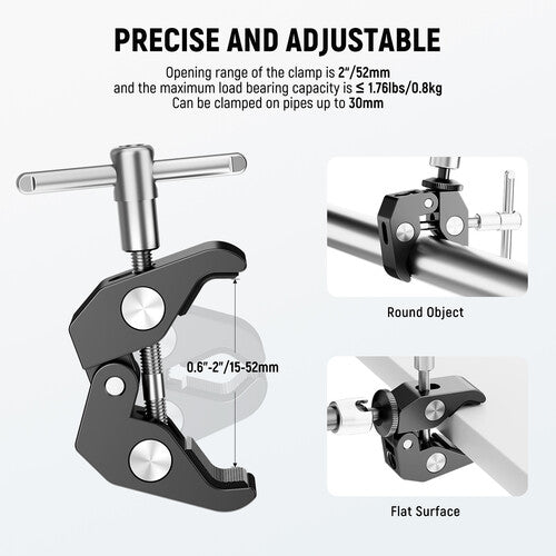 Brazo Mágico Articulado Neewer ST25c 25cm | Tornillo 1/4" y 360°