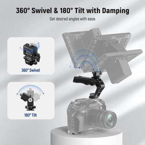 Neewer CA016T Jaula Universal para Mirrorless y DSLR | Rig Modular con NATO y 1/4"-3/8"