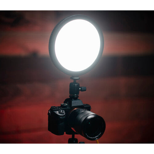 iKan Homestream HS-LR6 | Luz LED Circular 6" | CRI95 | 3200-5600K | Soporte de Mesa