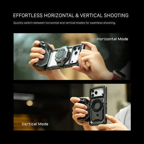 Kit de montaje Khronos Tilta para iPhone 17 Pro (Gris espacial)