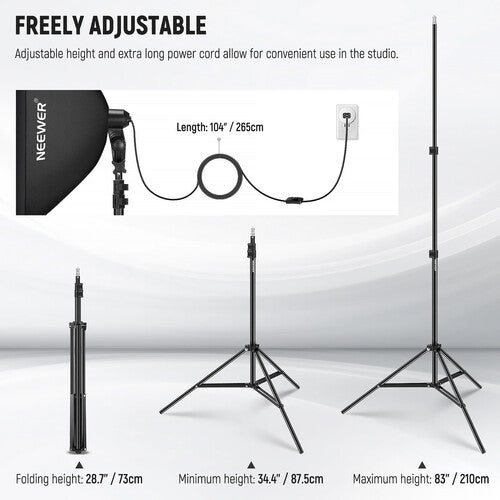 Kit de iluminación y fondos Neewer NK200