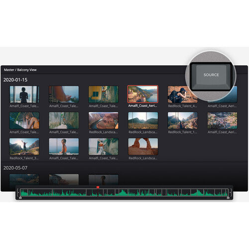 Teclado rápido para Edición de Video DaVinci Blackmagic