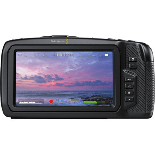 Cámara Blackmagic Pocket Cinema 4K | Sensor MFT, RAW Nativo y 13 Stops | Solo cuerpo