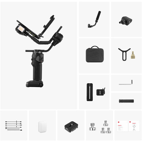 Estabilizador Zhiyun CRANE 4 Combo para cámaras hasta 5.5kg