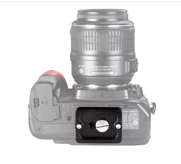 Placa Liberación Rápida Neewer QS-PU50 Tipo Arca para Cabezal GM-LO28