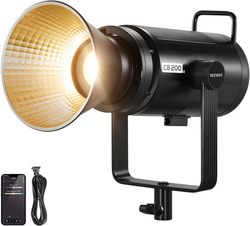 Luz COB Neewer CB200B 210W Bi-Color Iluminación Estudio