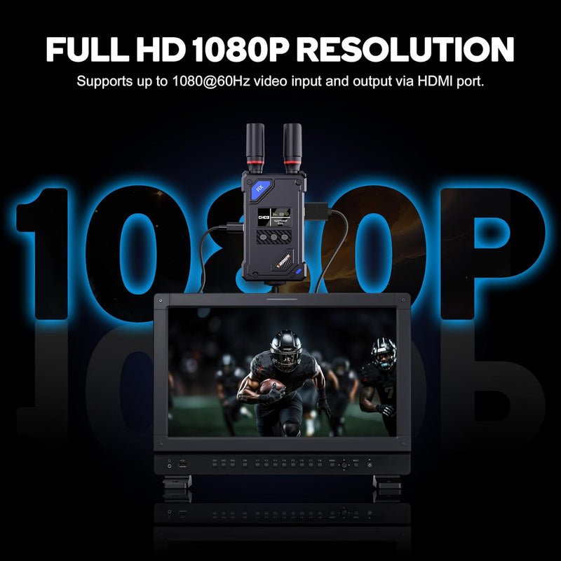 Set video inalámbrico HDMI para cámara 1080p VRRISS WL087