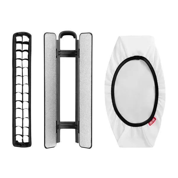 Kit Accesorios Zhiyun Fiveray F100 FR100 | Granero, Difusor y Grilla LED