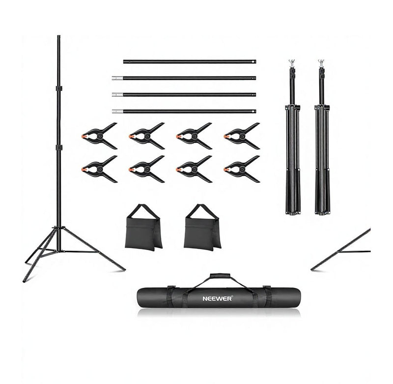 Kit Soporte para Fondos Fotográficos Neewer NK-ST0204 | 2x3m | Aluminio