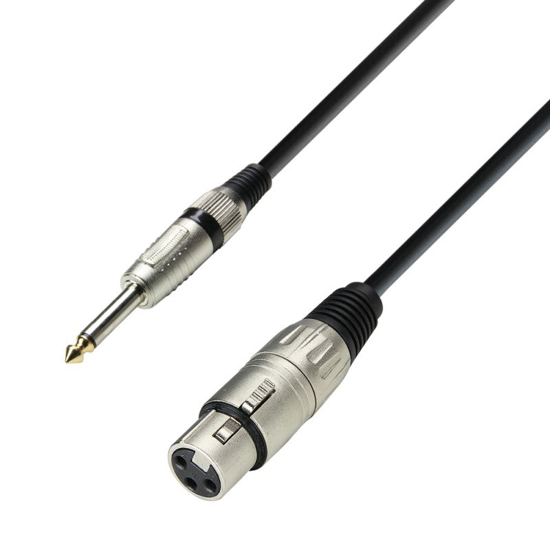 Cable Balanceado XLR a TRS 3m Adam Hall K3MFP0300 | Lumina PhotoVideo
