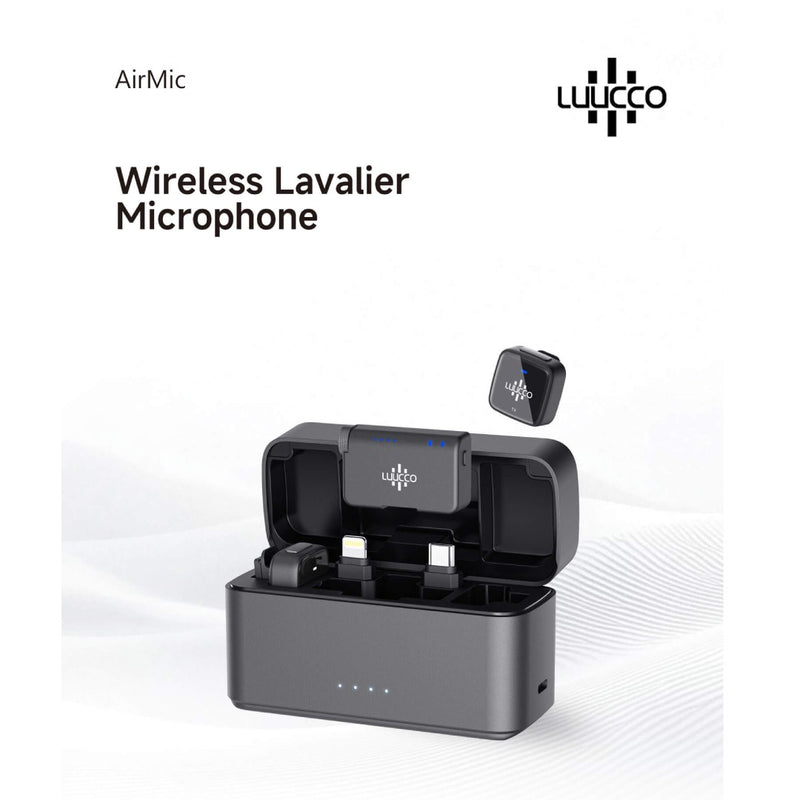 Micrófono Inalámbrico USB-C para Smartphone AirMic LUUCCO | Audio Profesional Móvil