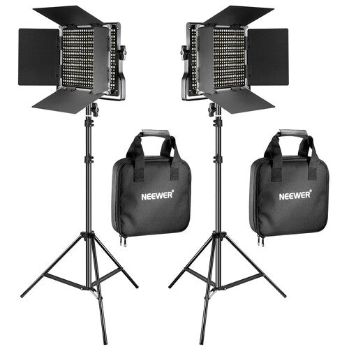 Kit de luz led bicolor regulable NL-660 Neewer | Con estuches
