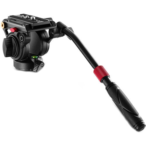 Cabezal Fluido Neewer GM001 | Compatible 501PL/504PL, 6kg, con Asa y Llave Allen