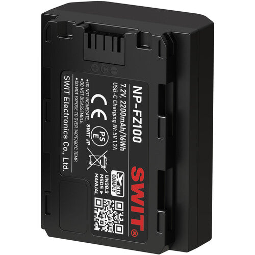 Batería recargable SWIT Powercell NP-FZ100-SWIT