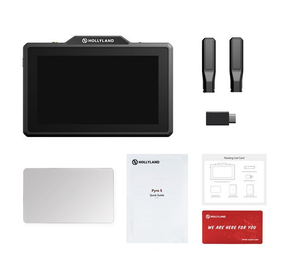 Hollyland Pyro 5 | Monitor 5.5" HDMI/SDI con Transceptor Inalámbrico