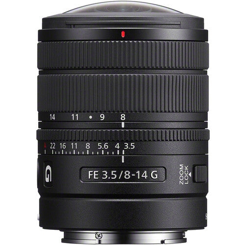 Lente Sony FE Gran Angular Ojo de Pez Sony FE 8-14mm f/3.5 G