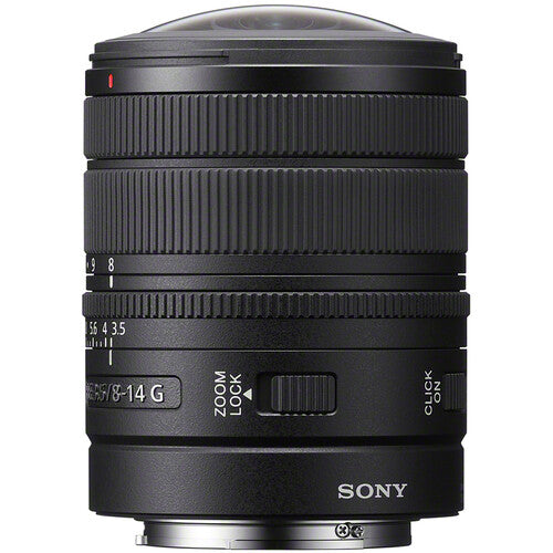 Lente Sony FE Gran Angular Ojo de Pez Sony FE 8-14mm f/3.5 G
