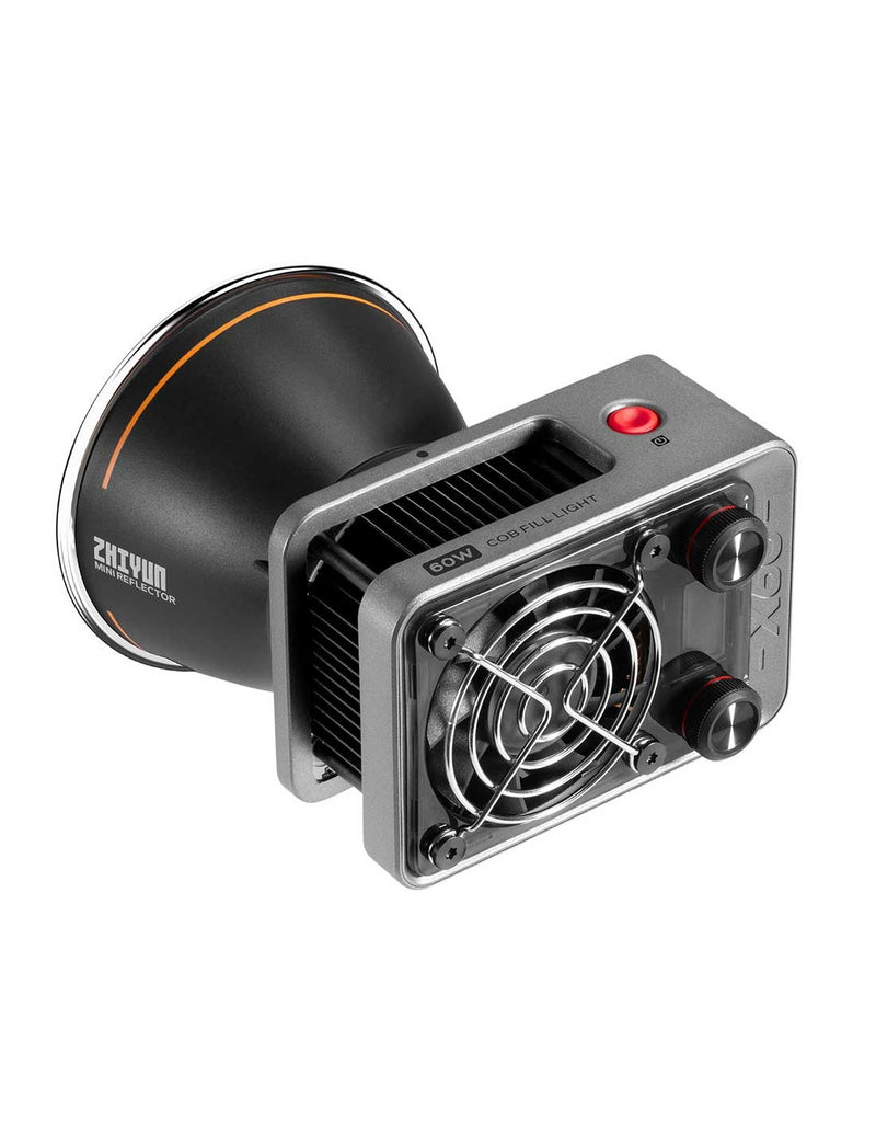 Luz COB RGB 60W Zhiyun Molus X60 Compacta y Profesional